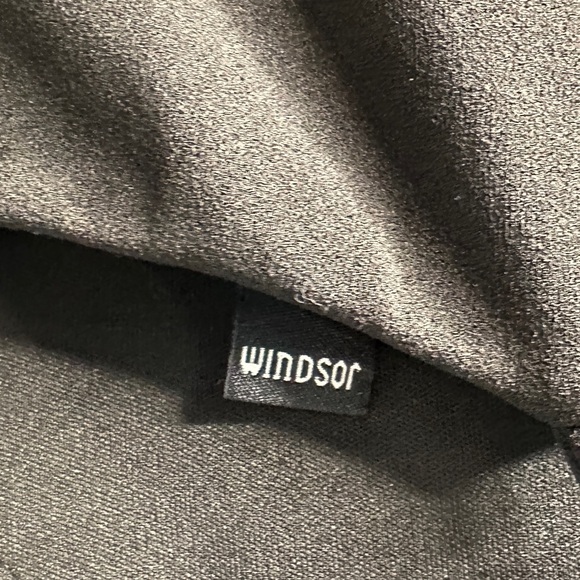 Windsor Mermaid Dress with Lace Panels and Short Train Floor Length - Picture 8 of 10